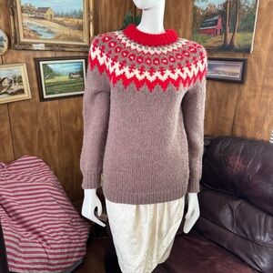 Vintage Handmade Knit Sweater